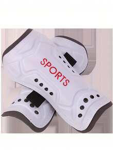 1 Pair Adult Soccer Shin Guards, Breathable Professional Football Leg Protector With Strap, Anti-Slip - Multicolor - View 10