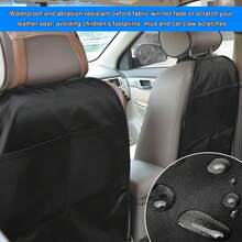 2 fundas de asiento trasero para niños, protector de asiento de coche con 2 bolsillos de almacenamiento, resistente al agua de alta calidad para proteger el vehículo de la suciedad, el barro y - 1 - Ver 5