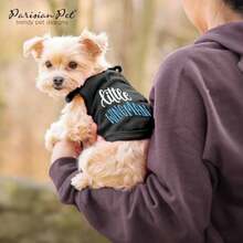 Parisian Pet Dog Cat Clothes tee hirts Embroidered T-hirt Boss (, exy and I Know )(S Negro) - Multicolor - Ver 7