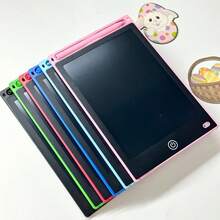 Tablero de escritura LCD de 8.5 pulgadas para niños de 3 a 8 años - Pizarra de dibujo electrónica, regalo educativo de cumpleaños para niñas y niños. Tablero de dibujo LCD grande de 8.5 pulgadas con lápiz óptico - Pizarra de arte y escritura inteligente portátil con batería, Regalos para Halloween, Navidad y vuelta al cole, Materiales de arte creativos, Diseño divertido, Estructura duradera. Tablero de escritura LCD infantil de 8.5 pulgadas, múltiples tamaños para desbloquear el potencial creativo. Regalo educativo para niños, ideal para cumpleaños, Navidad, Halloween y Pascua. - Rojo - Ver 5