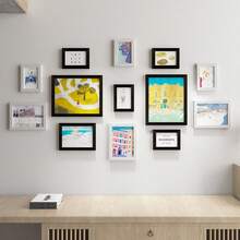 13-Piece Premium Photo Wall Frame Set, Collage Wall Display For Living Room & Bedroom, Includes Landscape Photos, No Drilling Required