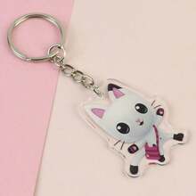 1套/1件 Gabi玩具屋亚克力钥匙扣现货批发动漫周边学生背包汽车挂件礼物，包包装饰，美观实惠，送朋友的礼物，节日礼物，圣诞礼物（随机款式） - 彩色 - 查看 8