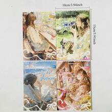 20sheets PET Washi Paper Stickers Books For DIY Scrapbooking, Journal Decoration And Collage, Planner Accessories, Scrapbooking Supplies Embellishments PET Material Craft Stickers Selfadhesive Stickers Holiday Decorations Christmas Halloween Valentine's Day - Multicolor - View 3