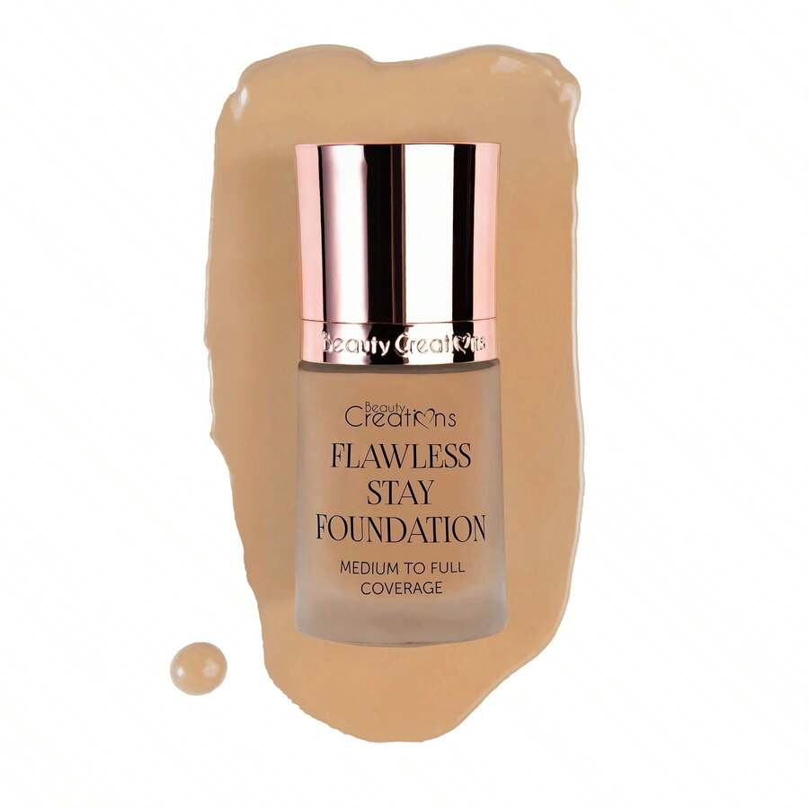 Base Liquida Maquillaje Beauty Creations Original Flawless Stay Foundation - 5.1 - Ver 1