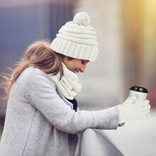 Men Gloves Set - 紫色 - 查看 7