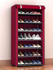 1 chiếc kệ giày có nắp đậy chống bụi, kệ lưu trữ, tiết kiệm không gian, chắc chắn, thời trang, dễ lắp ráp và tháo rời, di động, phù hợp cho phòng khách, phòng ngủ, hành lang, văn phòng, nhà ở, lưu trữ nhiều tầng, quà tặng ngày lễ, quà tặng ngày Valentine, quà tặng - Nhiều màu - Xem 20