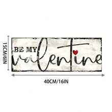 1 cái, Biển báo Valentine, Đồ trang trí Be My Valentine, Biển báo trái tim, Biển báo lối vào & phòng khách, Nghệ thuật treo tường lấy cảm hứng từ phong cách cổ điển Quà tặng ngày lễ tình nhân, Tiệc ngày lễ tình nhân, Đồ trang trí ngày lễ tình nhân, Biển báo gỗ, Đồ trang trí ngày lễ tình nhân, Quà tặng ngày lễ tình nhân, Đồ trang trí cửa (16x6 inch 40CMx15CM), Đồ trang trí tường, Đồ trang trí nhà cửa, Đồ trang trí phòng, Đồ trang trí nhà nông, Đồ trang trí hiên nhà - Nhiều màu - Xem 4