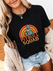 Camiseta Pitbull - Negro - Ver 3