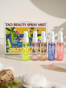 1/5PCS (5x40ml) Fragrance Mist, Multi-Layered Heightened State Of Bliss Spray With Long Lasting Natural Fresh Charming Essentials, Releasing Elegant Floral Fruity Citrus Wood Aquatic Fragrance For Indoor, Outdoor, Dating, Party, Gathering, Holiday, Home, Office, Ideal Gift For Family, Relatives And Friends,Spring Summer Picks,Brides Maid Gifts,Room,Bedroom Deccor,Bedroom Deccor,Beach,Travel,For Men,For Women,Vacation - Multicolor - View 10