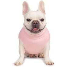 Suéter de cuello alto de punto, sin mangas, ropa de gato, ropa cálida de invierno, para gatos o perros pequeños en temporada fría (S, )(X-large Rosa claro) - Multicolor - Ver 3