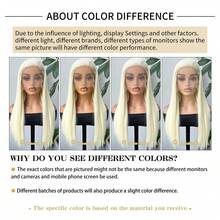 13x4 HD Lace Front Wig Blonde Pre Plucked Hair Straight Glueless Synthetic Wigs For Women 26inch Beginner Friendly - Gold - View 8