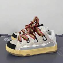 Men's Casual Versatile Sneakers Men's Cushioning Pressure-Relieving - L349白灰黑 - 查看 4