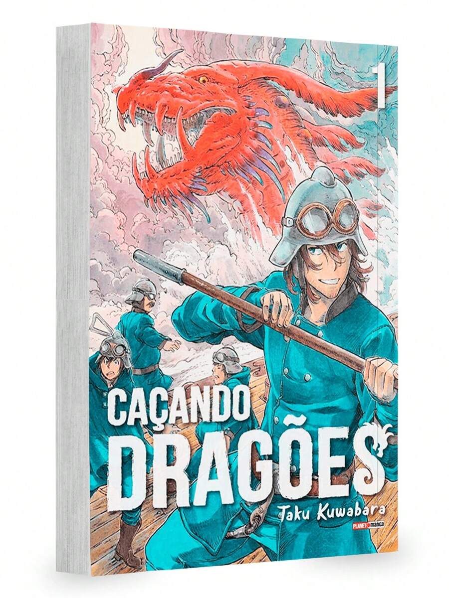 Mangá - Caçando Dragões Vol. 1 - Novo/Lacrado