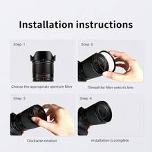 PRO UV Lens Filter, Protects Lens, Filters Ultraviolet Rays, Reduces Blue Tint, Improves Image Quality, Available In 37/39/40.5/43/46/49/52/55/58/62/67/72/77/82mm Diameters, Suitable For DSLR Camera Lens Front Mount - PRO UV - View 7