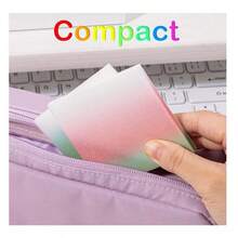 Glitter Sticky Notes, Transparent Self-Adhesive Memo Pads, Cute Notepads, Sticky Notes, Notepads, Work Organization, Study Notes, Cute Stationery, Transparent Sticky Notes, Durable Sticky Notes, High-Quality Paper, Self-Adhesive Sticky Notes, Sticky Note Set - Multicolor - View 5