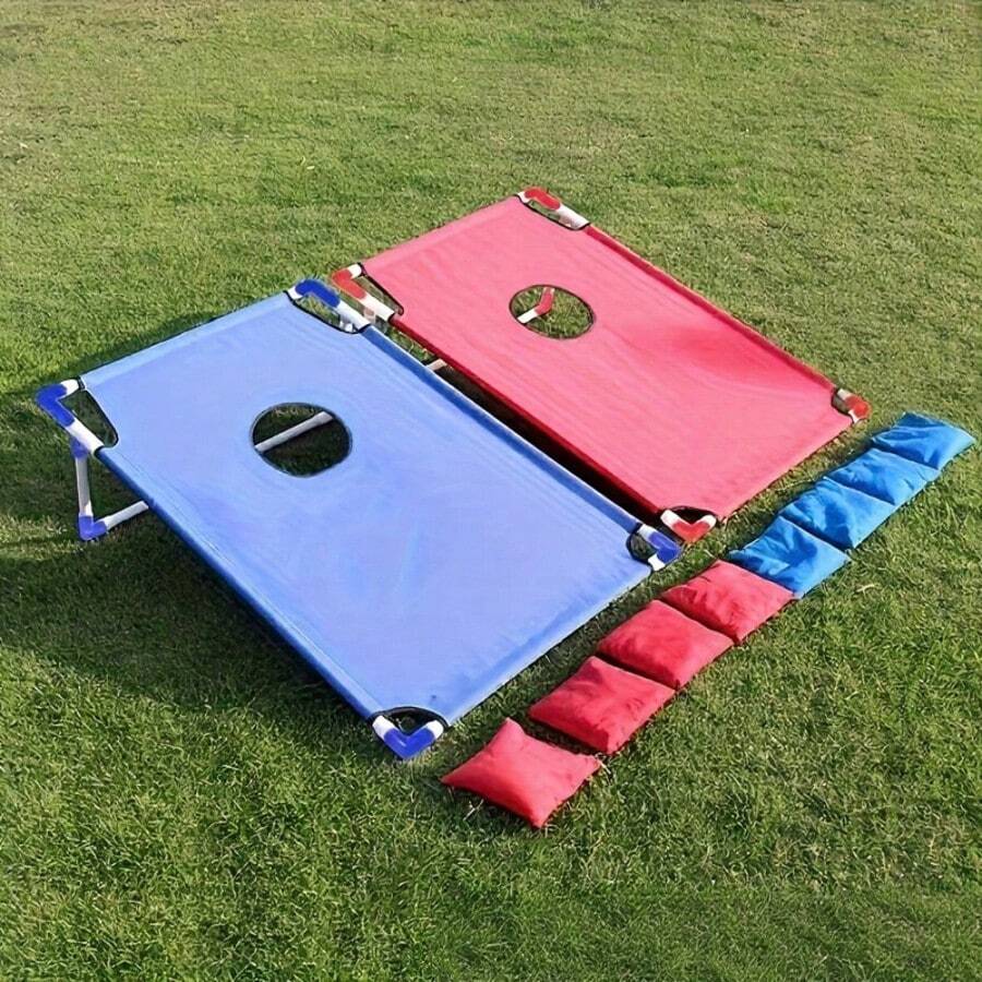 投掷沙包游戏板，沙包投掷玩具，户外运动玩具，派对游戏道具，互动游戏玩具，沙包投掷游戏玩具，生日礼物，投掷游戏，提升手眼协调能力