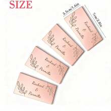 个性化婚礼回礼 定制亚克力镜面巧克力回礼 金镜或银镜 回礼不包含巧克力 返校季 圣诞节礼物标签装饰 永恒的爱 单身派对回礼 - 彩色 - 查看 42