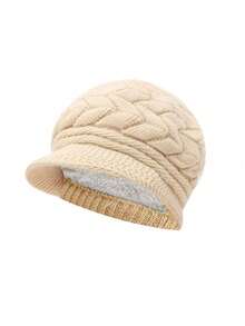 Mũ len trơn màu (1/2/3 chiếc), mũ beanie giữ nhiệt ấm áp cho mùa đông, thích hợp cho mặc hàng ngày, trượt tuyết, phối đồ, chụp ảnh, v.v. Phụ kiện giữ ấm, quà tặng Valentine. - Nhiều màu - Xem 9