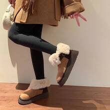 Women Snow Sneakers - Brown - View 4