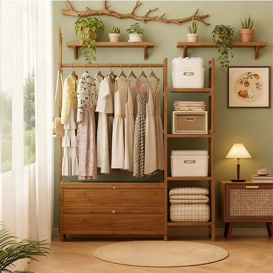 Clothing Racks - Braun - Übersicht 1