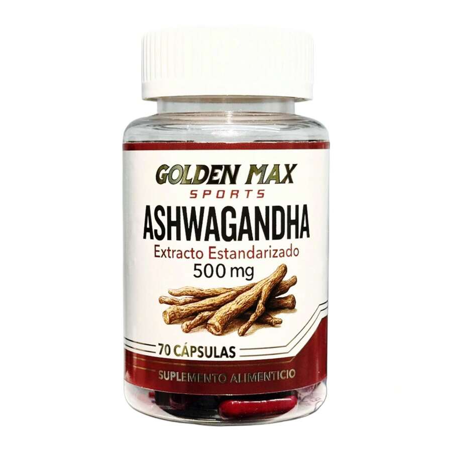 MuscleMeds Ashwagandha 70 cápsulas Golden Max Sports - 70 Cápsulas - Ver 1