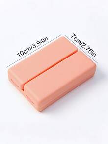 Personalized Custom New Folding Magnetic Seven-Grid Pill Box; Double Open One-Week Small Medicine Box; Seven-Day Pill Box Sealed Storage Box. - Multicolor - View 6