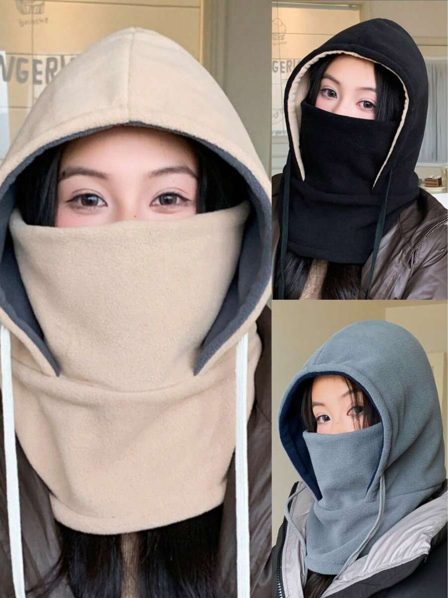 1顶秋冬保暖针织拉法帽,多种颜色可选,可水洗,面料柔软,复古波西米亚休闲街头优雅风格,可折叠设计方便收纳,适合日常通勤、户外活动和旅行,舒适厚实保暖,女士款 - MM1909 - 查看 1