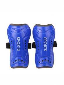 1 Pair Adult Soccer Shin Guards, Breathable Professional Football Leg Protector With Strap, Anti-Slip - Multicolor - View 7