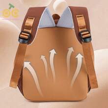 Nueva Mochila Para NiñOs Con Estampado De Dibujos Animados, Ardilla Capibara De Dibujos Animados, ImpresióN De Dibujos Animados Llena De Ingenuidad, DiseñO De Cierre Con Cremallera, Mochila Multifuncional, Mochila Escolar Grande Con Carpincho, Bolso De Calle A Juego De Moda, Mochila De Moda Para Mujer MultifuncióN, Mochila Escolar Exquisita, Bolso Para TeléFono MóVil Y Computadora, Correas Ajustables Para Los Hombros, Tela Resistente Al Desgaste, PortáTil Y Ligera, Mochila De Capibara, Bonita Y Ligera Para NiñAs, Adecuado Para Fashionistas, Trabajo, Negocios, Viajes, Picnics Y Actividades Al Aire Libre - té con leche - Ver 11