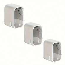 3/2/1pcs Toothbrush Holder, Wall-Mounted Toothbrush Organizer Rack, Bathroom Toothbrush Storage Shelf - Multicolor - View 8