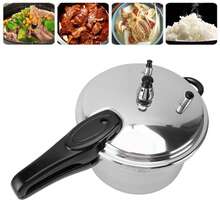 9L Olla Express de Aluminio, Olla de Presion con Válvula de Liberación Y Múltiples Sistemas de Protección, Antiadherente y Cocción Rápida, Apta para Todo Tipo de Cocinas - Plateado - Ver 4