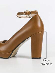 2025 New Sexy, Fashionable, Versatile, Elegant High Heels - Brown - View 8