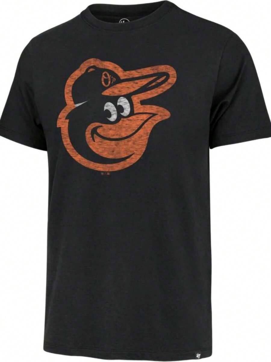 BALTIMORE ORIOLES PREMIER '47 FRANKLIN TEE M _ FLINT BLACK _ A - 黑色 - 查看 1