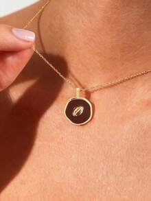 1PC Football/Baseball/Volleyball/Soccer Theme Pendant Necklace For Women Dainty 14K Gold Plated Ball Sports Charm Choker Minimalist Sports Jewelry Gift For Her Ball Sports Lover Gifts For Him Boyfriend Husband Y2K Vintage Adjustable Chain Valentines Day Gift For Her Him Best Friend Gift Idea Hypoallergenic Tarnish Resistant Everyday Layering Necklace - Multicolor - View 14