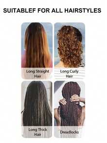 1件套带可调节肩带、发圈和帽子的发帽，适合自然卷发女性 - 多色(純色)飄帶睡帽 - 查看 4