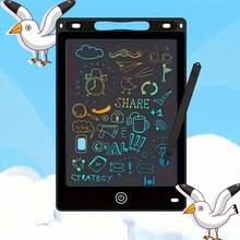 Tablero de escritura LCD de 8.5 pulgadas para niños de 3 a 8 años - Pizarra de dibujo electrónica, regalo educativo de cumpleaños para niñas y niños. Tablero de dibujo LCD grande de 8.5 pulgadas con lápiz óptico - Pizarra de arte y escritura inteligente portátil con batería, Regalos para Halloween, Navidad y vuelta al cole, Materiales de arte creativos, Diseño divertido, Estructura duradera. Tablero de escritura LCD infantil de 8.5 pulgadas, múltiples tamaños para desbloquear el potencial creativo. Regalo educativo para niños, ideal para cumpleaños, Navidad, Halloween y Pascua. - Rojo - Ver 10