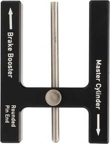 Varilla de Empuje del Servofreno, Herramienta de Ajuste de Freno Varilla de Empuje del Cilindro Maestro del Servofreno de Aleación de Aluminio para Servofreno con Pasador Ajustable - 1 - Ver 1