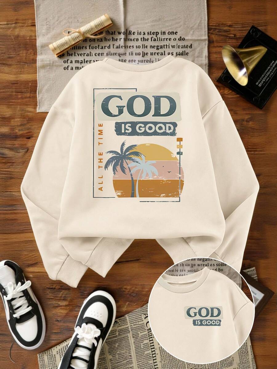 Clothes Autumn And Winter Women's Pattern Print Sweatshirt