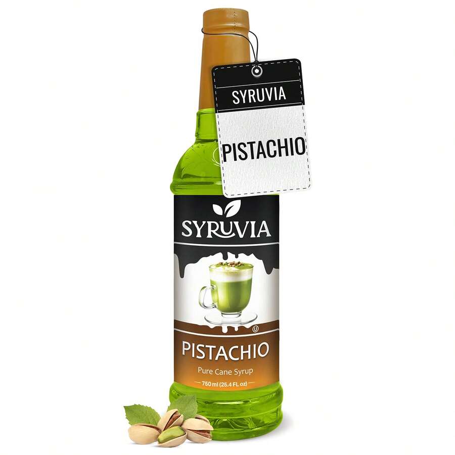 Syruvia Pistachio Syrup For Coffee 25.4 Fl Oz - 25.4 Fl Oz - View 1