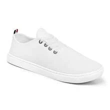 Men's Casual Stylish Lightweight And Durable Low-Top Sneakers Modern Design Year-End Release Lowest Price - 白色 - 查看 3