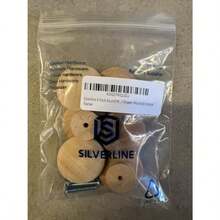 6 Pack Round Wood Drawer Knob 1-1/2" Unfinished Cabinet Pulls Handles Hardware For Drawer Wardrobe Dresser - 木頭 - 查看 4