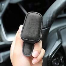 Novo Suporte Multifuncional para Óculos de Sol para Carro com Clip para Cartão, Porta-Bilhete, Fecho, Estojo para Caneta - Tamanho Único - Visão 4