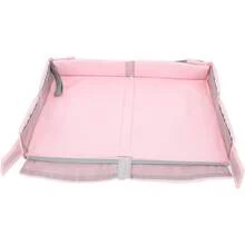 Funda para bandeja de avión para niños, Asixxsix, Accesorios, Plegable, Portátil, Rosa - Verde - Ver 2