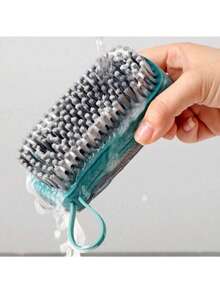 فرشاة تنظيف متعددة الوظائف مع موزع صابون مدمج، أداة تنظيف منزلية وملحق، تنظيف عميق يدوي للأرضيات والحمامات - بدون فوضى، بدون كهرباء مطلوبة، مقبض إرجونومي | أداة شاملة للسجاد والبلاط والفواصل، سهلة إعادة التعبئة، تنظيف عميق فعال - متعدد الألوان - مشاهدة 9