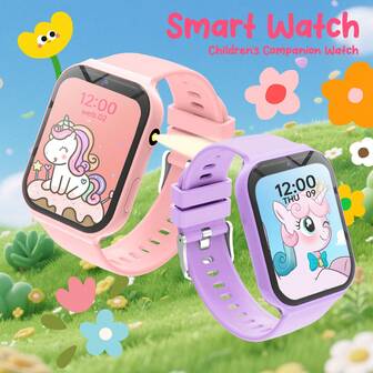 Nuevo reloj inteligente para niños, adecuado para todos los niños, compatible con seguimiento de movimiento, calculadora, monitoreo de sueño, contiene cámara y linterna, la primera opción para regalos de niños.