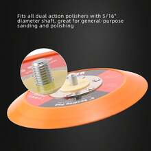SPTA - Almohadilla de respaldo de 5 pulgadas (125 mm) Placa de respaldo de gancho y bucle de 5/16 a 24 hilos DA Air Random Orbital Lijadora/pulidora con almohadilla de interfaz de 5 pulgadas para - 6" (150 mm) - Ver 5