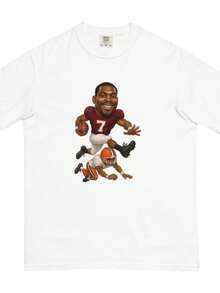 Virginia Tech Vick Unisex Garment-Dyed Heavyweight T-Shirt - trắng - Xem 1