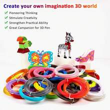 PLA Printing Filament, Diameter 1.75mm, PLA 3D Printing Replacement Refill For 3D Printing Pen DIY Doodle Painting Creation - Multicolor - View 5