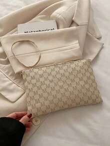 BAILEE Einteiler: Modischer Stil, Lässig Stil, Preppy Stil, Business-Casual. Leicht, tragbar, wasserdicht, abriebfest, farblich abgesetztes PVC-Material mit Reißverschluss. Damen Handtasche, Aktentasche, Pendlertasche, geeignet für den Arbeitsweg, Urlaub, Outdoor-Veranstaltungen und als Geschenk. Diese Tasche kann Ihren Stil aufwerten.