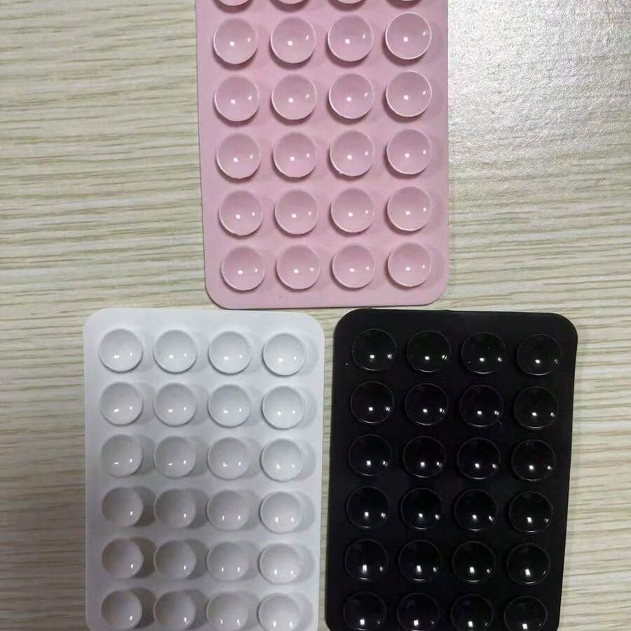 1PC Silicone Suction Phone Case Mount,Phone Suction Grip,Octobuddy,Sticky Phone Grip, Adhesive Phone Stand Sticky For Cell Phone(Before Use, It Is Necessary To Clean Carefully To Ensure That The Surface Is Clean And Flat. It Can Only Be Used After Half An Hour Of Pasting) - 彩色 - 查看 1